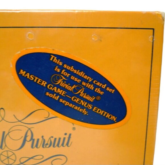 1984 Trivial Pursuit Genus II Edition Subsidiary Card Set - Picture 6 of 7